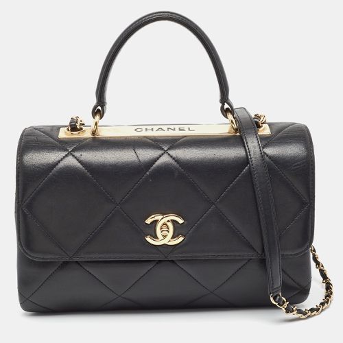 Quilted Leather Large Trendy CC Top Handle Bag - Chanel - Modalova