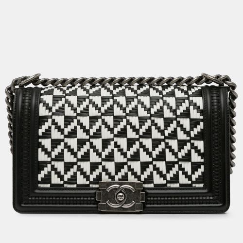 Chanel Medium Woven Boy Flap Bag - Chanel - Modalova