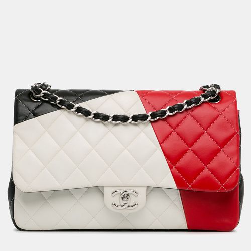 Jumbo Colorblock Classic Flap Bag - Chanel - Modalova