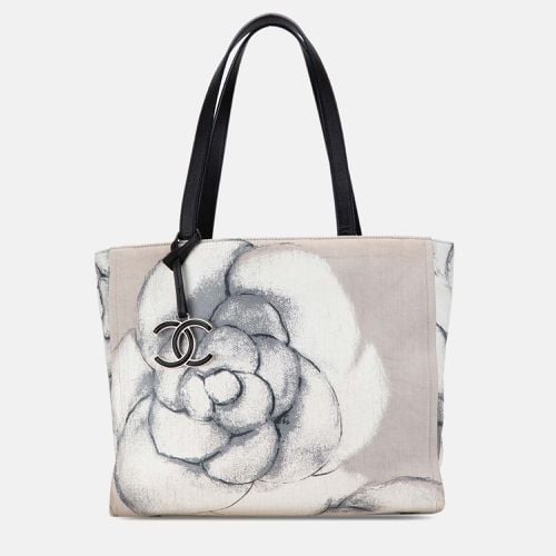 Multicolor Canvas Camellia Shopper Tote Bag - Chanel - Modalova