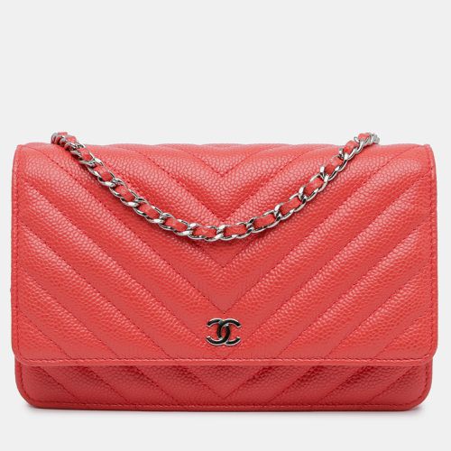 CC Chevron Caviar Wallet On Chain - Chanel - Modalova