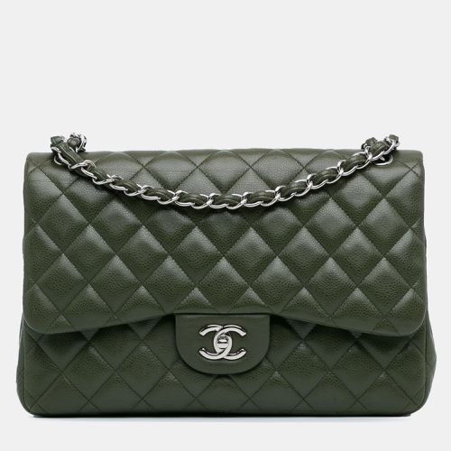 Jumbo Classic Caviar Double Flap Bag - Chanel - Modalova