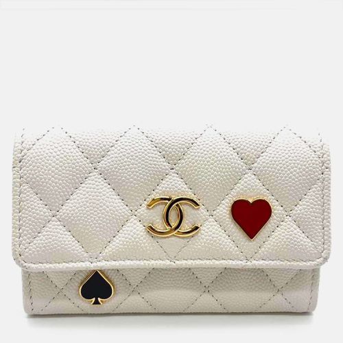 Caviar Leather Casino Card Case - Chanel - Modalova