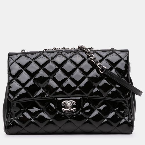 Quilted Patent Double Compartment Large Flap Bag - Chanel - Modalova