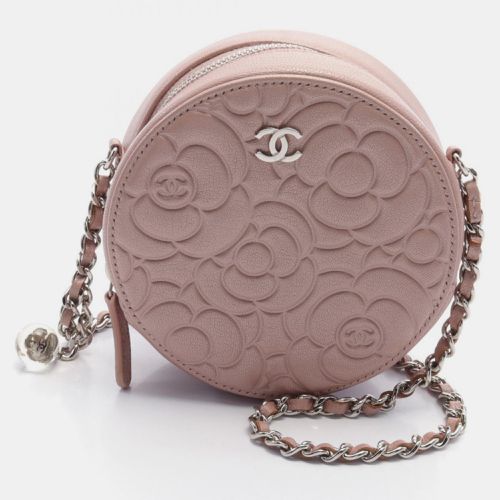 Leather Camellia Shoulder Bag - Chanel - Modalova