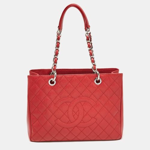 Quilted Caviar Leather Grand Shopper Tote - Chanel - Modalova