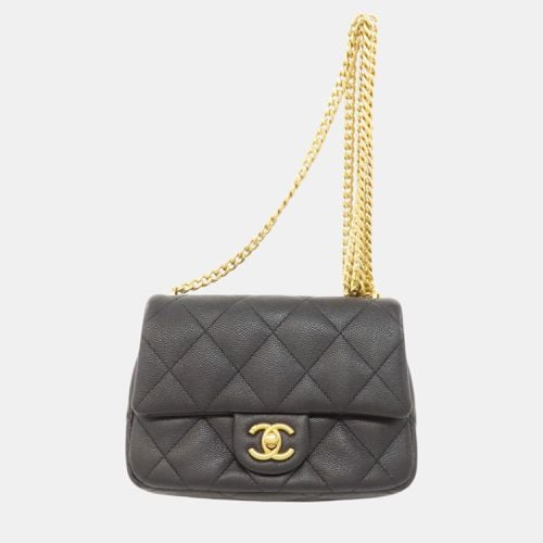 Caviar Skin Chain Shoulder Coco Mark Bag - Chanel - Modalova