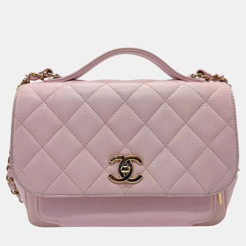 Gold Caviar Skin Leather Affinity Shoulder Bag - Chanel - Modalova