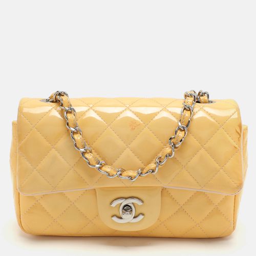 Patent Leather Mini Rectangle Classic Single Flap bag - Chanel - Modalova