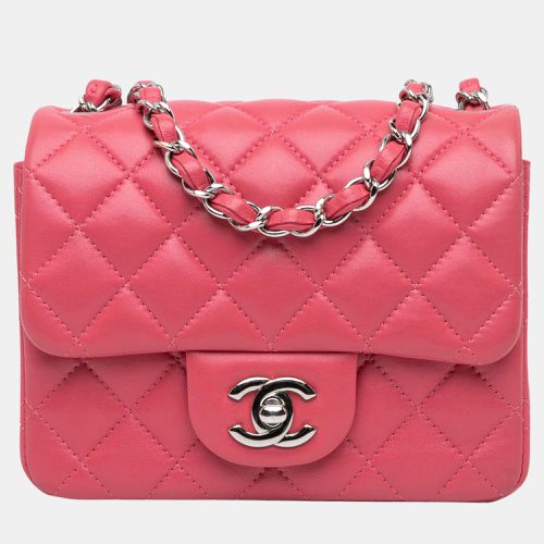 Mini Square Classic Lambskin Single Flap - Chanel - Modalova