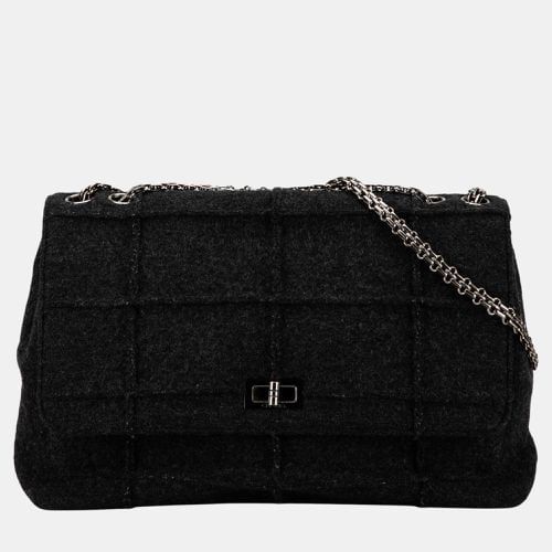 Jumbo Chocolate Bar Wool Identification Mademoiselle Flap - Chanel - Modalova