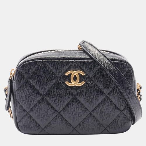 Leather Grained Calfskin Matelasse Shoulder Bag - Chanel - Modalova