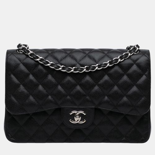 Jumbo Classic Caviar Double Flap - Chanel - Modalova