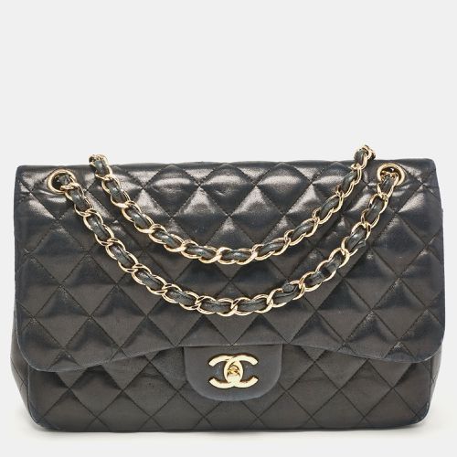 Quilted Leather Jumbo Classic Double Flap Bag - Chanel - Modalova