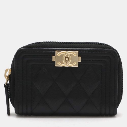 BOY Caviar Leather Coin Case A80602 - Chanel - Modalova