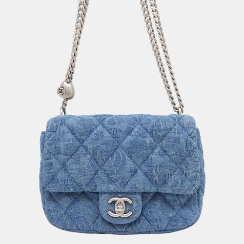 Denim Camellia Shoulder Bag - Chanel - Modalova