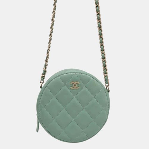 Light Lambskin Leather Round Shoulder Bag - Chanel - Modalova