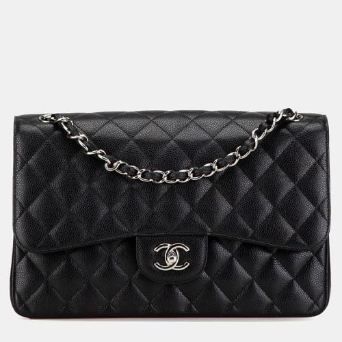 Jumbo Classic Caviar Double Flap Bag - Chanel - Modalova