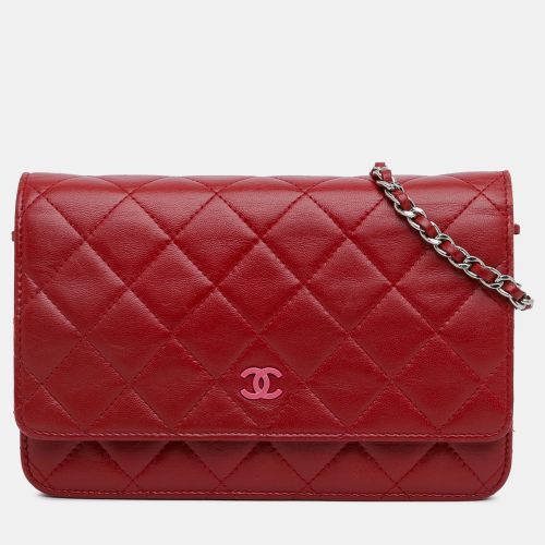 Classic Lambskin Wallet on Chain - Chanel - Modalova