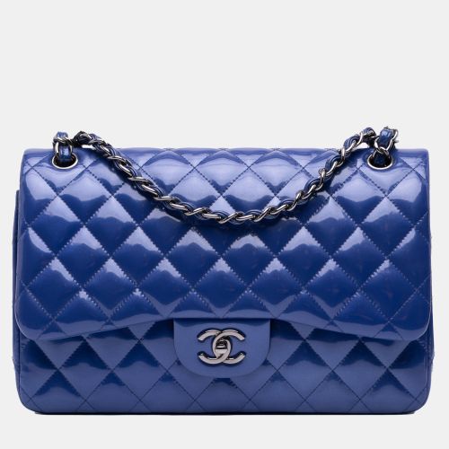Patent Leather Jumbo Classic Double Flap Bag - Chanel - Modalova
