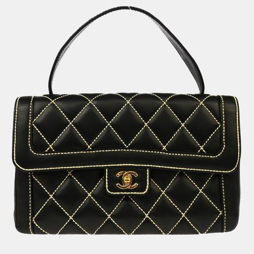 Calfskin Wild Stitch Handbag - Chanel - Modalova