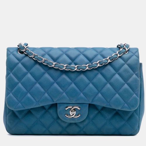 Jumbo Classic Caviar Double Flap - Chanel - Modalova