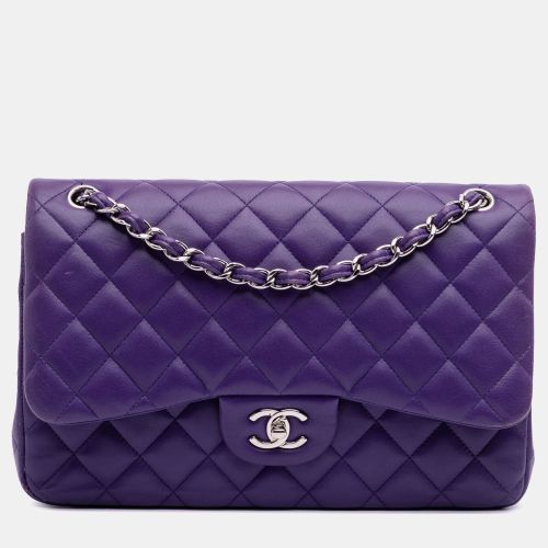Jumbo Classic Lambskin Double Flap - Chanel - Modalova