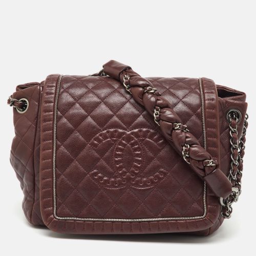 Quilted Leather CC Istanbul Accordion Flap Bag - Chanel - Modalova