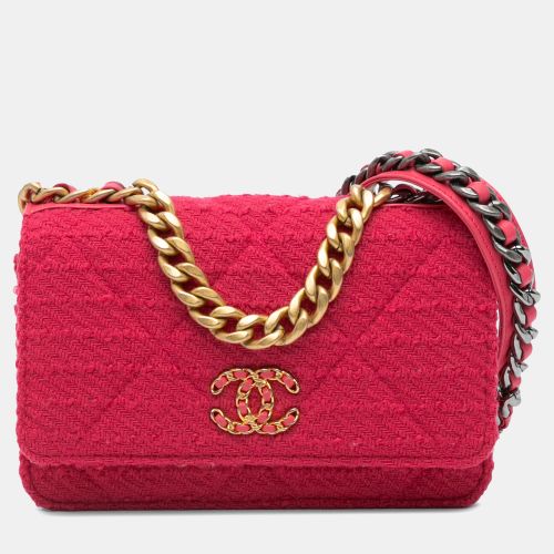 Tweed 19 Wallet On Chain - Chanel - Modalova