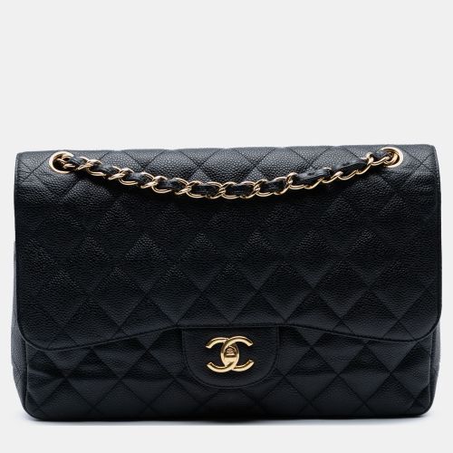 Jumbo Classic Caviar Double Flap - Chanel - Modalova