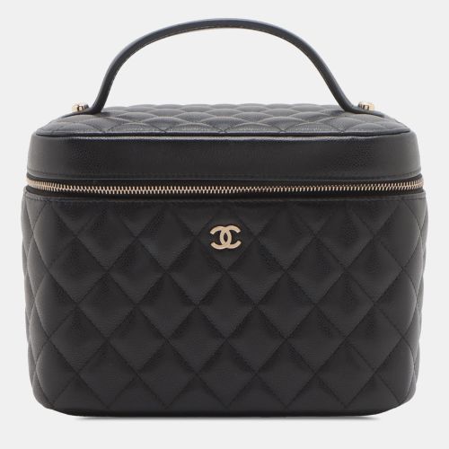 Medium CC Quilted Caviar Vanity Case - Chanel - Modalova