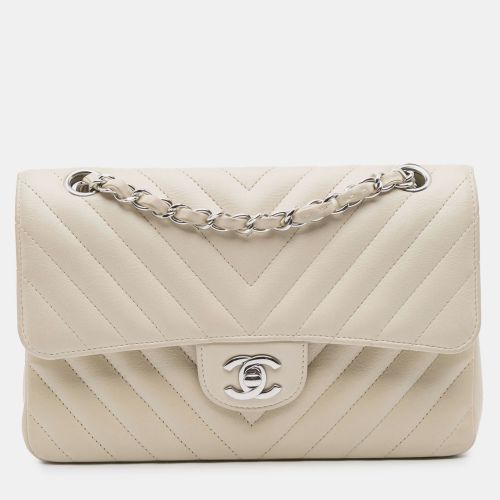 Small Classic Chevron Lambskin Double Flap - Chanel - Modalova