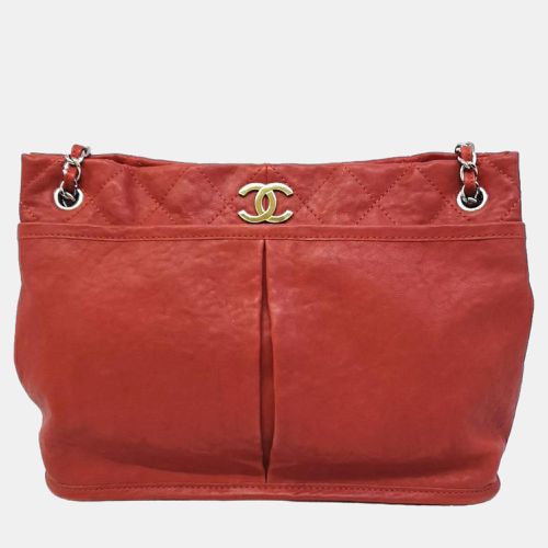 Leather Natural Beauty Tote Bag - Chanel - Modalova