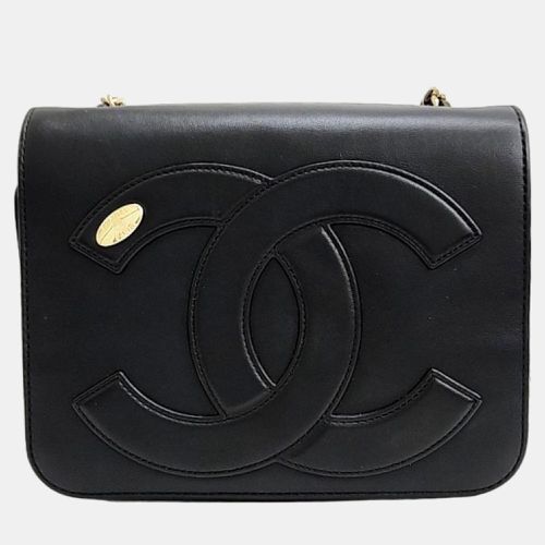 Leather CC Mania Flap Shoulder Bag - Chanel - Modalova