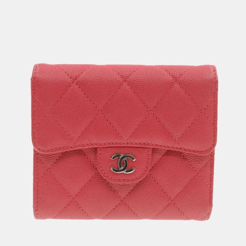 Pink Caviar Leather flap Wallet - Chanel - Modalova