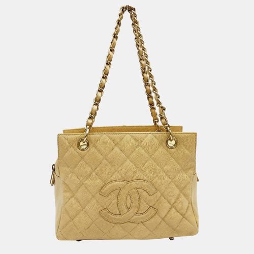 Petite Timeless Tote Quilted Caviar Shoulder Bag - Chanel - Modalova