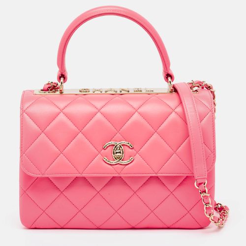 Quilted Leather Small Trendy CC Top Handle Bag - Chanel - Modalova