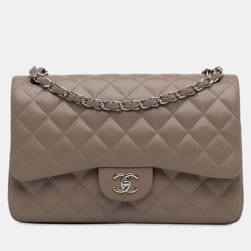 Jumbo Classic Caviar Double Flap Bag - Chanel - Modalova