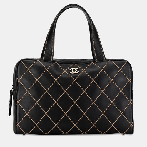 CC Wild Stitch Lambskin Handbag - Chanel - Modalova