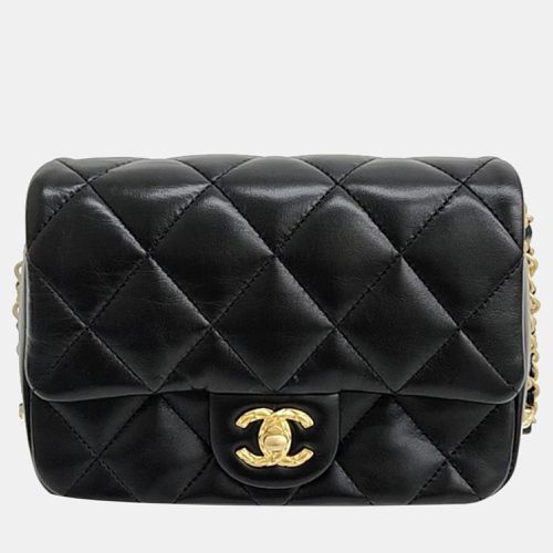 Lambskin Leather Chain Crossbody Bag - Chanel - Modalova