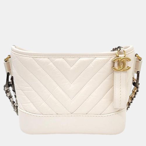 Leather Chevron Gabrielle Small Hobo Bag - Chanel - Modalova