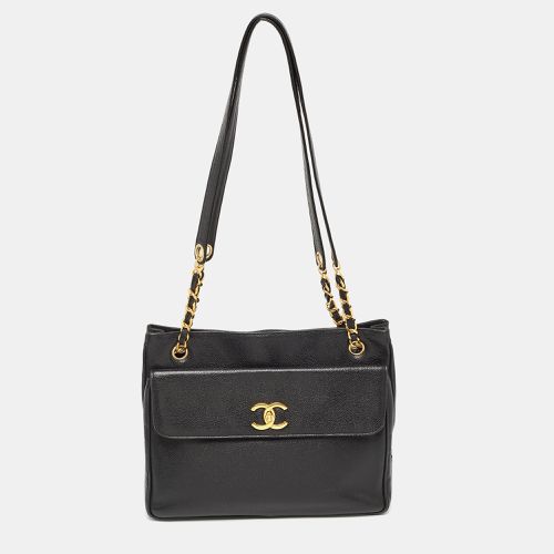 Caviar Leather Classic Pocket Shoulder Bag - Chanel - Modalova