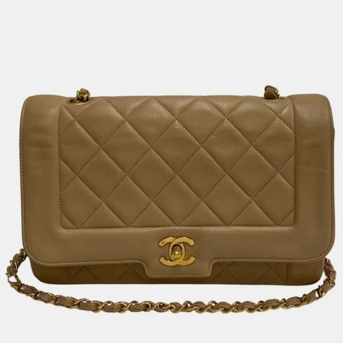 Leather Vintage Diana Shoulder Bag - Chanel - Modalova