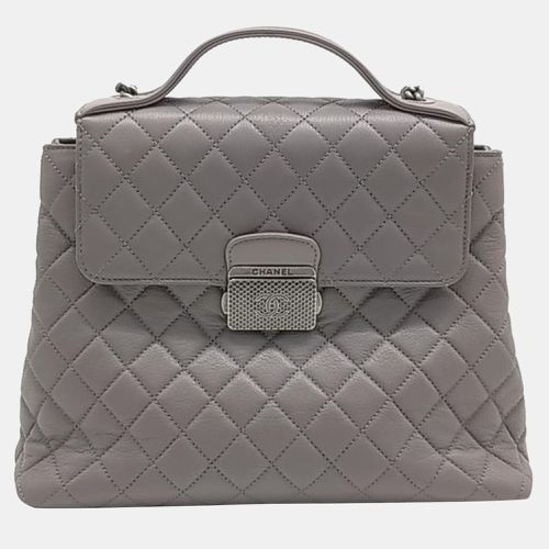 Purple and Tone Tote and Shoulder Bag - Chanel - Modalova