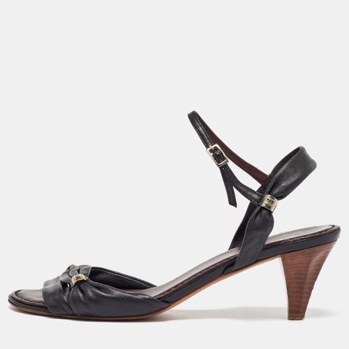 Leather Ankle Strap Sandals Size 40.5 - Chanel - Modalova