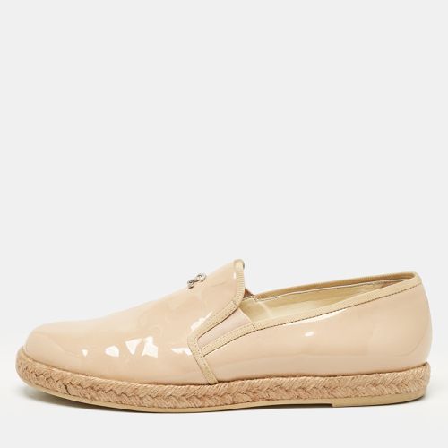 Patent Leather CC Espadrille Loafers Size 39.5 - Chanel - Modalova