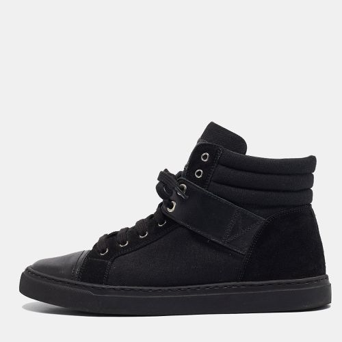 Canvas and Suede CC High Top Sneakers Size 37 - Chanel - Modalova