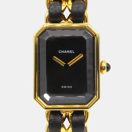 Premiere Gold Plated Leather Strap Women's Watch - Chanel - Modalova