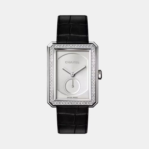 K White Gold Boy-Friend H4472 Manual Winding Women's Wristwatch 28.6 mm x 37 mm - Chanel - Modalova