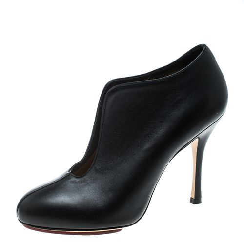 Leather Ankle Booties Size 37 - Charlotte Olympia - Modalova